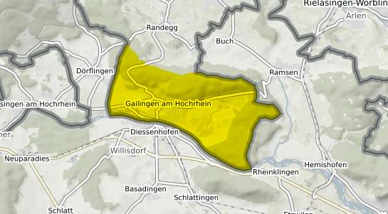 Immobilienpreisekarte Gailingen am Hochrhein